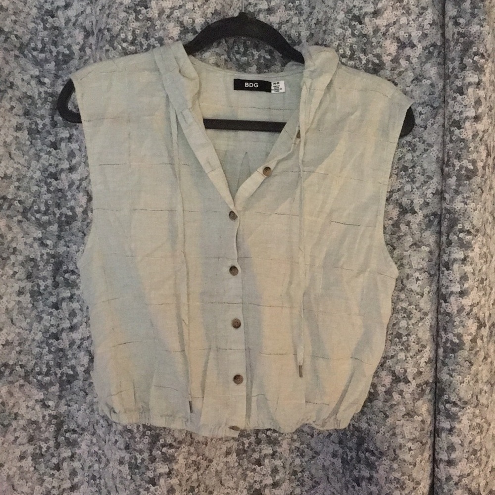 BDG button down tank top